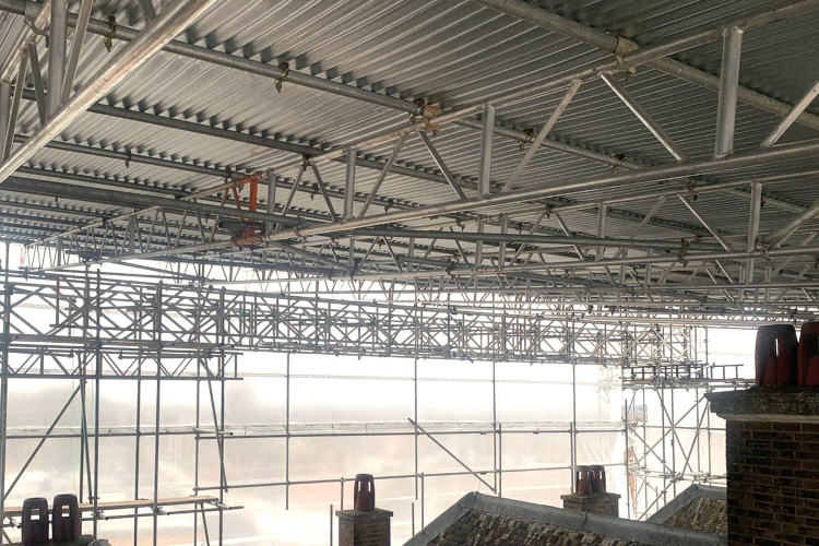 Temporary Roof Design: Protecting Projects from Above